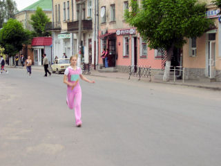 Relay race in Zolochiv